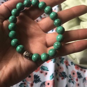 Buddha marble bracelet